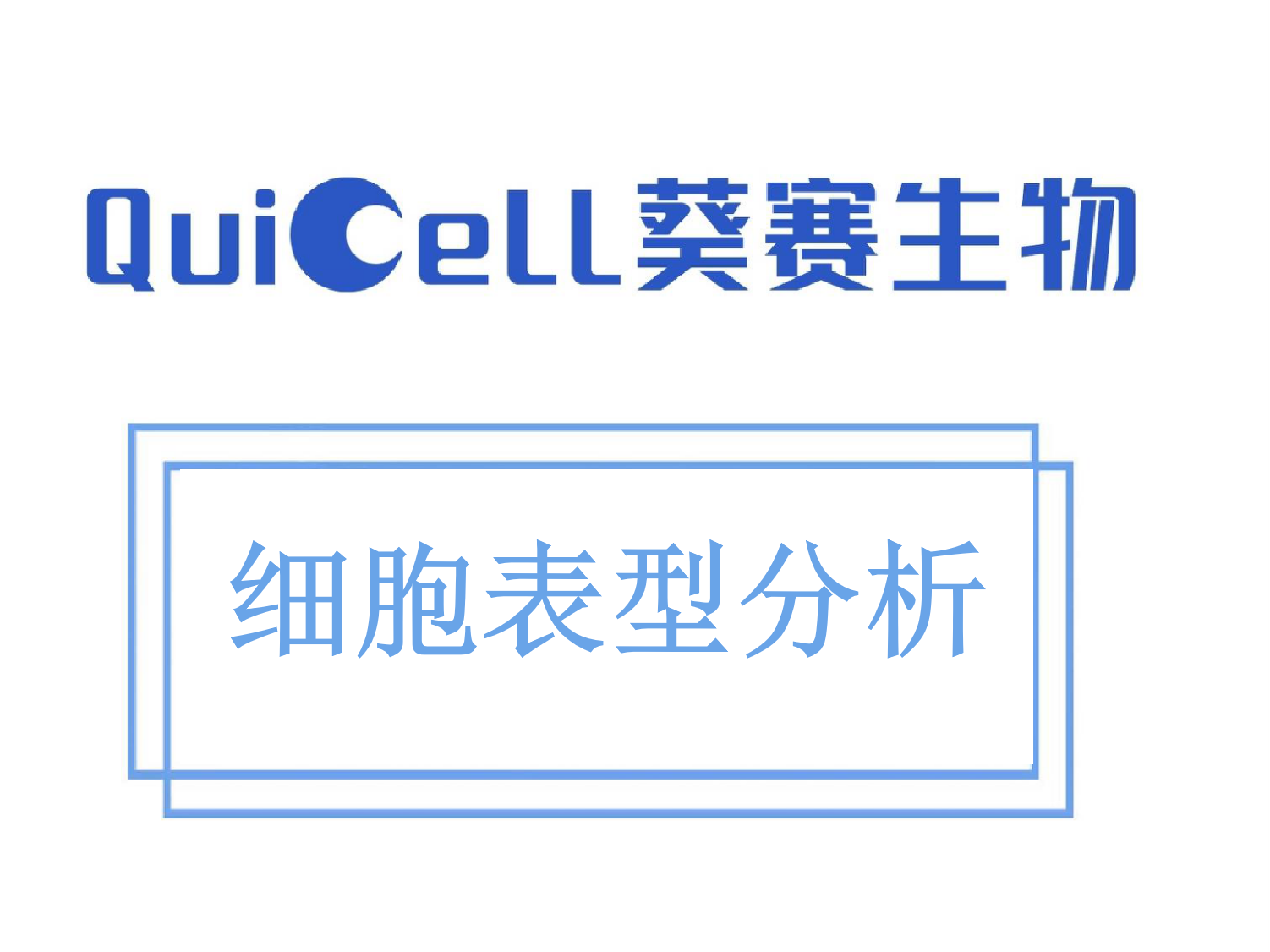 细胞表型分析